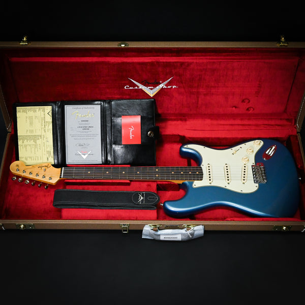 Fender Custom Shop Limited Edition '63 Stratocaster Journeyman/ Closet Classic- Aged Lake Placid Blue 2024 (CZ581550)