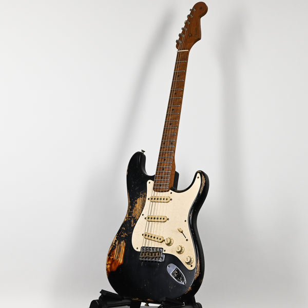 Fender Custom Shop Masterbuilt Jason Smith 50's Stratocaster Heavy Relic- Black/ Violin Burst 2026 (R147381)
