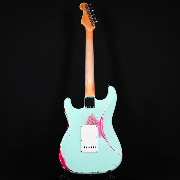 Fender Custom Shop 1962 Stratocaster Heavy Relic Surf Green / Pink Paisley Josefina Hand Wound Pickups 2024 (R133835)