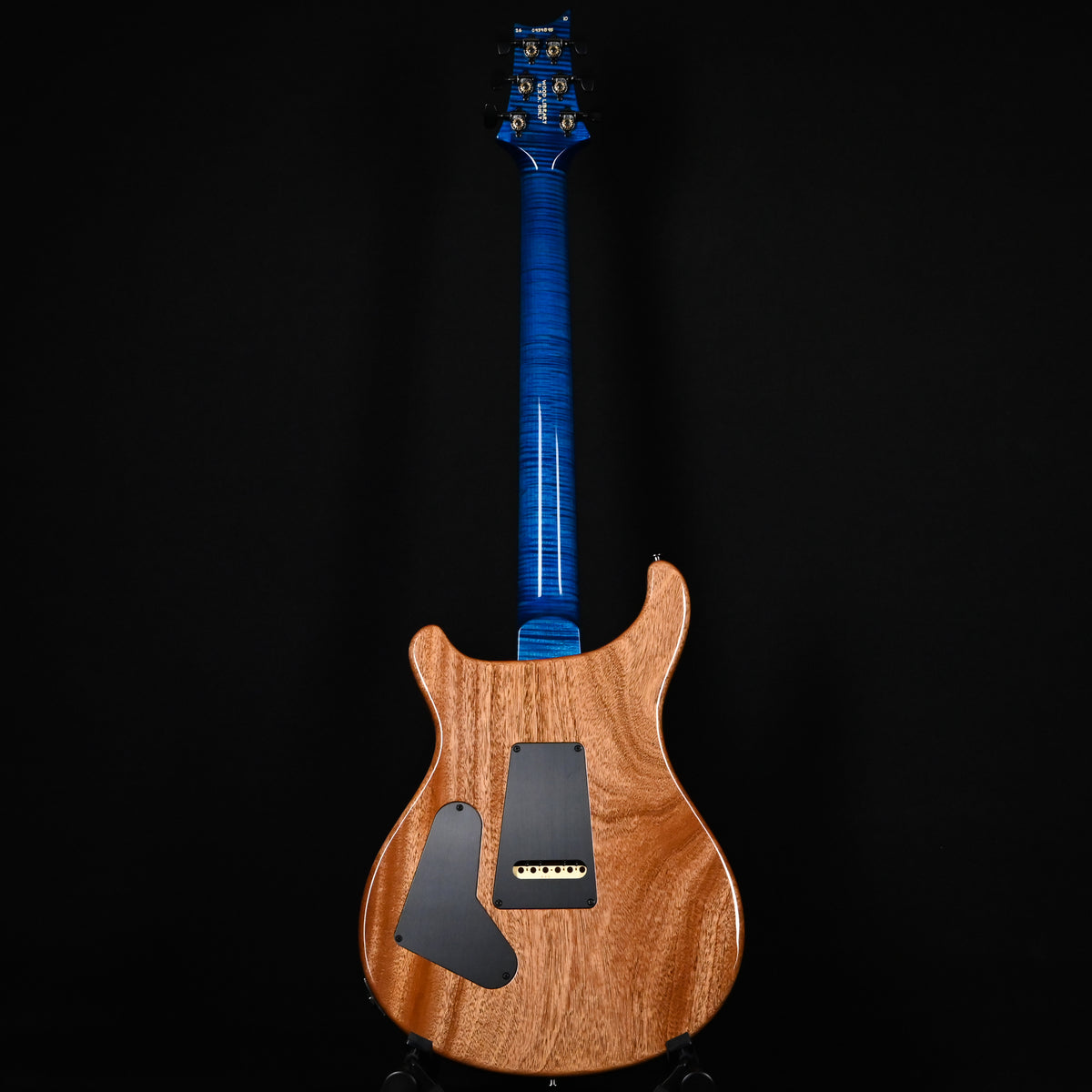 PRS Custom 24 Wood Library w/ Brazilian Rosewood, & DMO Pickups- Aquamarine (Natural Back) 2026 (0434895)