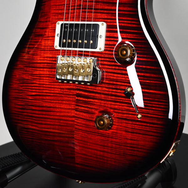 PRS Custom 24 w/ 10-Top & DMO Pickups- Fire Smokeburst 2025 (0409496)