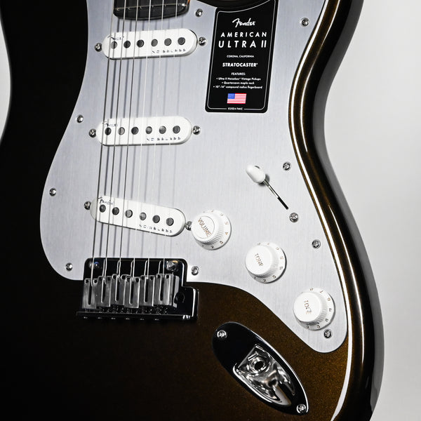 Fender American Ultra II Stratocaster w/ Ebony Fingerboard- Texas Tea 2026 (US26008067)