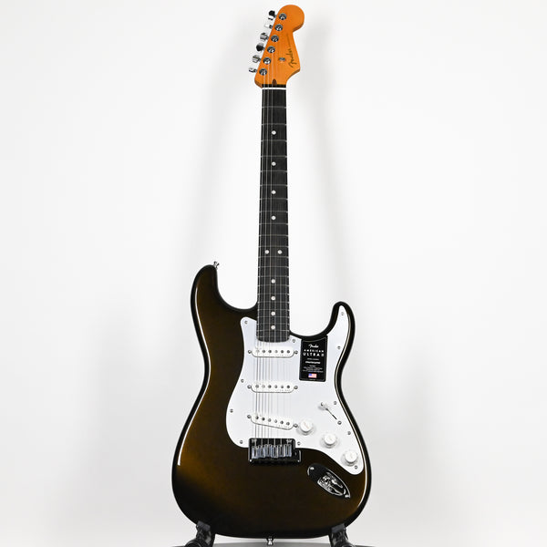 Fender American Ultra II Stratocaster w/ Ebony Fingerboard- Texas Tea 2026 (US26008067)
