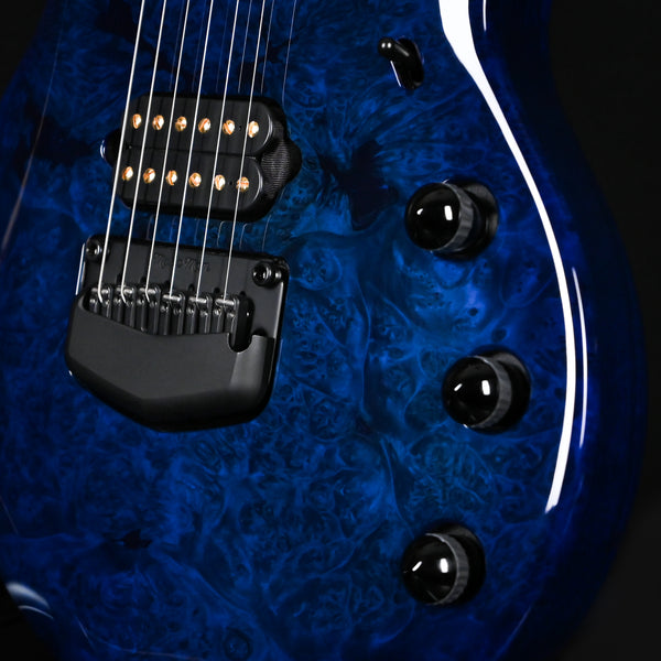 Ernie Ball Music Man BFR Majesty 6-String (19/100)- Blue Ink Quilt (M018632)