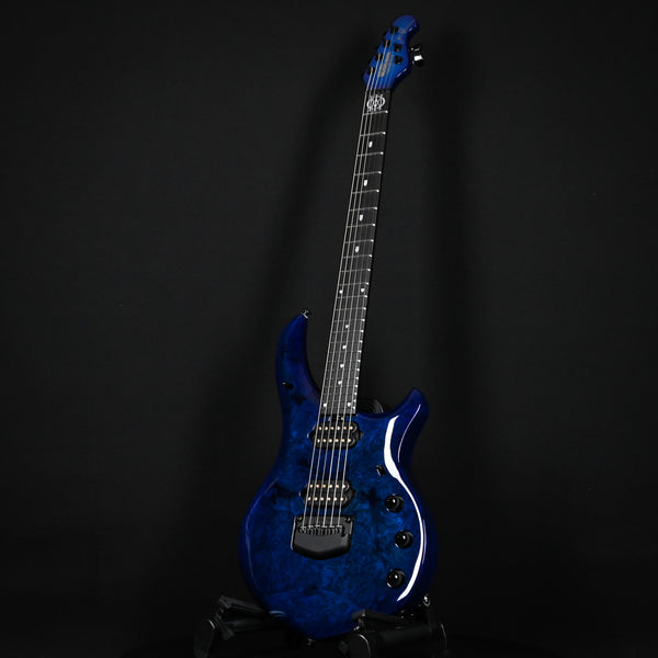 Ernie Ball Music Man BFR Majesty 6-String (19/100)- Blue Ink Quilt (M018632)