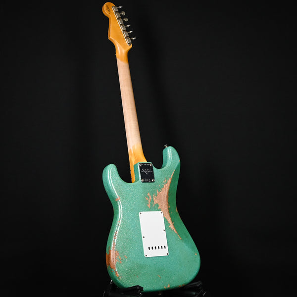 Fender Custom Shop '62 Stratocaster Heavy Relic- Aged Seafoam Green Sparkle 2025 (CZ582428)