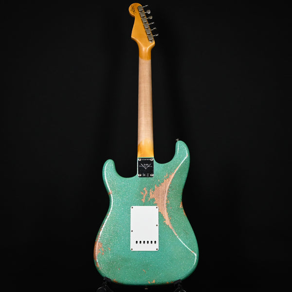 Fender Custom Shop '62 Stratocaster Heavy Relic- Aged Seafoam Green Sparkle 2025 (CZ582428)