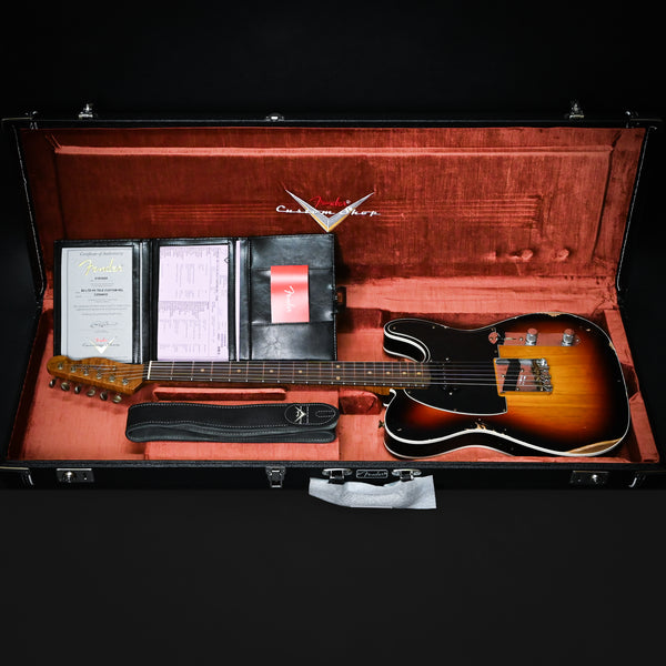 Fender Custom Shop Limited Edition HS Telecaster Custom Relic- 3 Tone Sunburst 2025 (CZ584010)