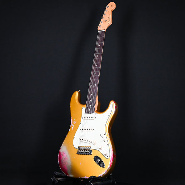 Fender Custom Shop 1962 Stratocaster Heavy Relic Frost Gold / Pink Paisley Josefina Hand Wound Pickups 2024 (R133736)