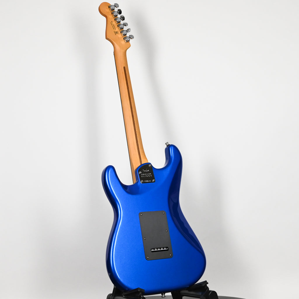 Fender American Ultra II Stratocaster w/ Ebony Fingerboard- Noble Blue (US240031696)
