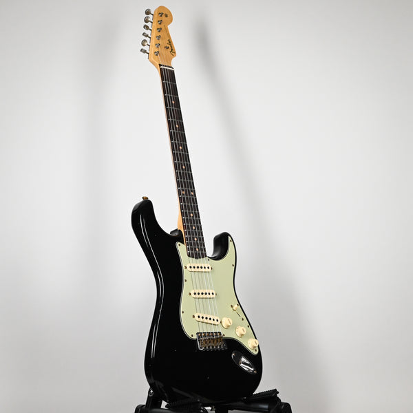 Fender Custom Shop '60 Stratocaster Journeyman- Aged Black 2024 (CZ552252)