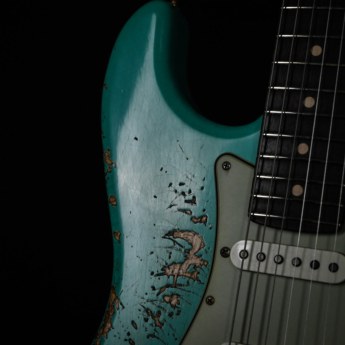 Fender Custom Shop '62 Stratocaster HSS w/ Ash Body, Heavy Relic- Sea Foam Green 2026 (R149896)