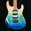 Suhr Custom Modern Aqua Blue Gradient/ Black HSH (78519)