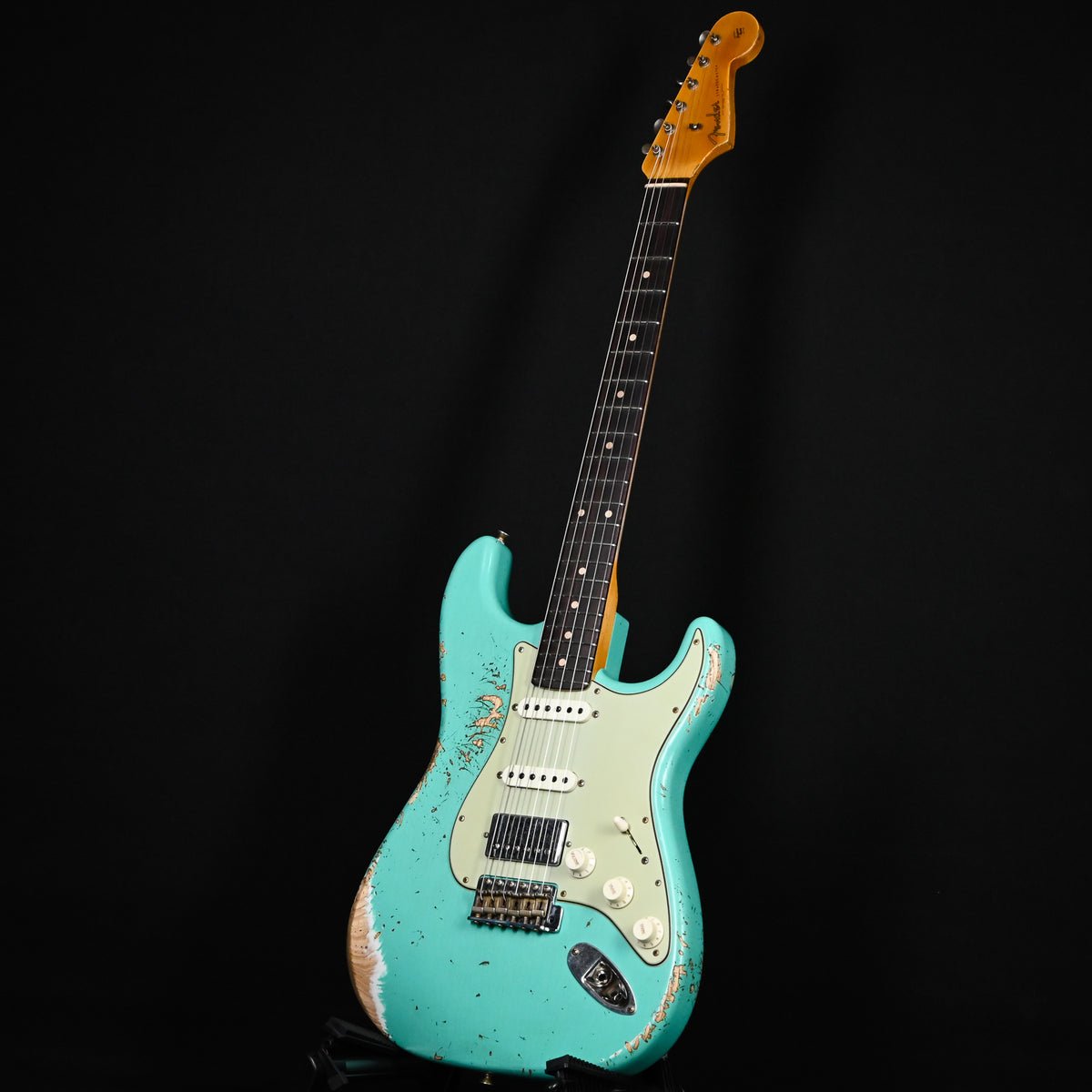 Fender Custom Shop '62 Stratocaster HSS w/ Ash Body, Heavy Relic- Sea Foam Green 2026 (R149896)