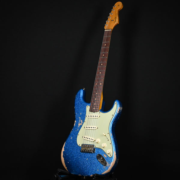 Fender Custom Shop '62 Stratocaster Heavy Relic- Blue Sparkle 2025 (CZ582410)