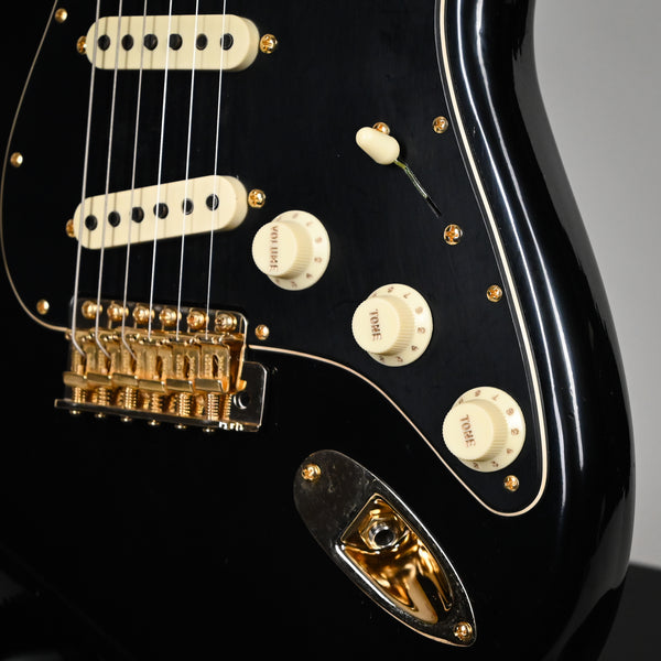 Fender Custom Shop LTD Custom '62 Stratocaster w/ Gold Hardware & Reverse Angle Bridge Pickup Journeyman- Aged Black 2024 (CZ581665)