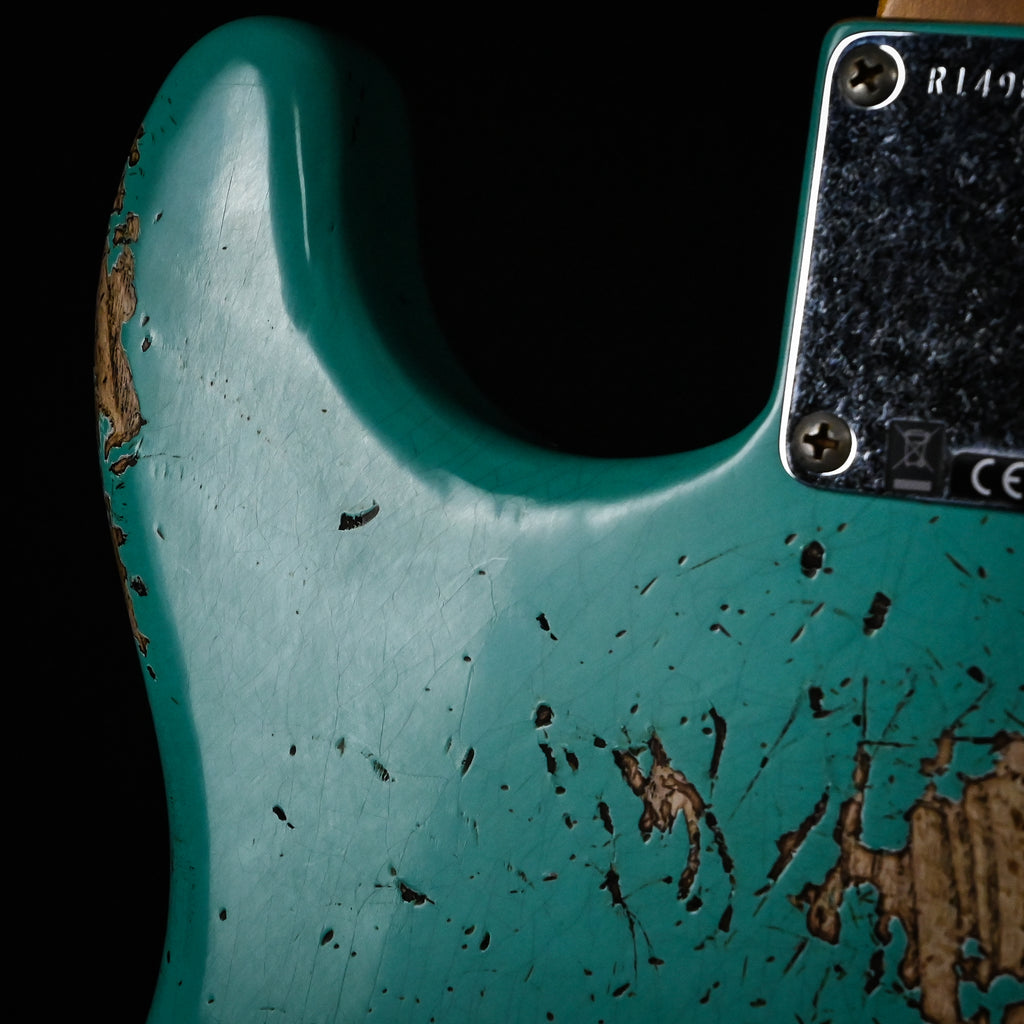 Fender Custom Shop '62 Stratocaster HSS w/ Ash Body, Heavy Relic- Sea Foam Green 2026 (R149896)