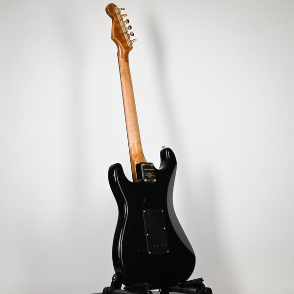 Fender Custom Shop LTD Custom '62 Stratocaster w/ Gold Hardware & Reverse Angle Bridge Pickup Journeyman- Aged Black 2024 (CZ581665)