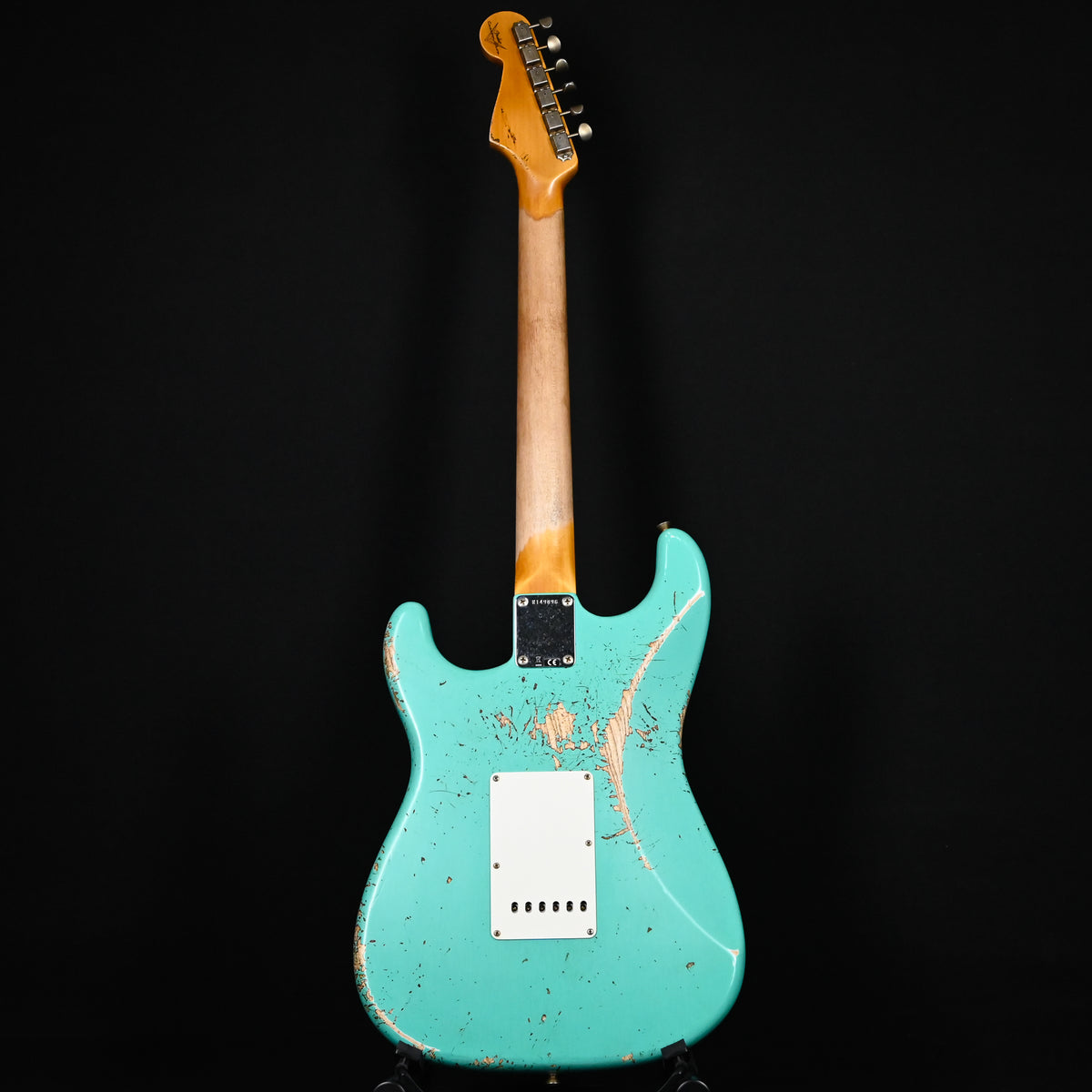 Fender Custom Shop '62 Stratocaster HSS w/ Ash Body, Heavy Relic- Sea Foam Green 2026 (R149896)