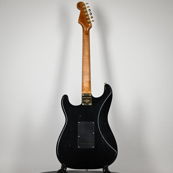 Fender Custom Shop LTD Custom '62 Stratocaster w/ Gold Hardware & Reverse Angle Bridge Pickup Journeyman- Aged Black 2024 (CZ581665)