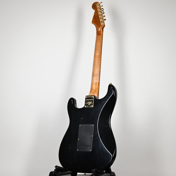 Fender Custom Shop LTD Custom '62 Stratocaster w/ Gold Hardware & Reverse Angle Bridge Pickup Journeyman- Aged Black 2024 (CZ581665)