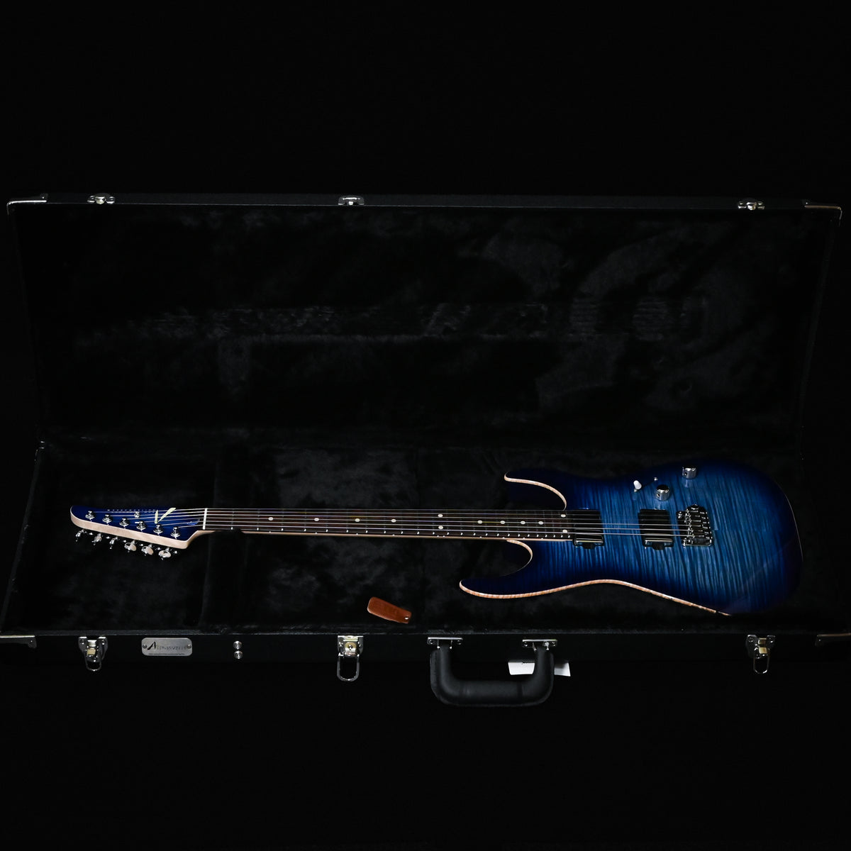 Tom Anderson Custom Angel- Jack's Pacific Blue Burst w/ Binding 2026 (09-20-26P)