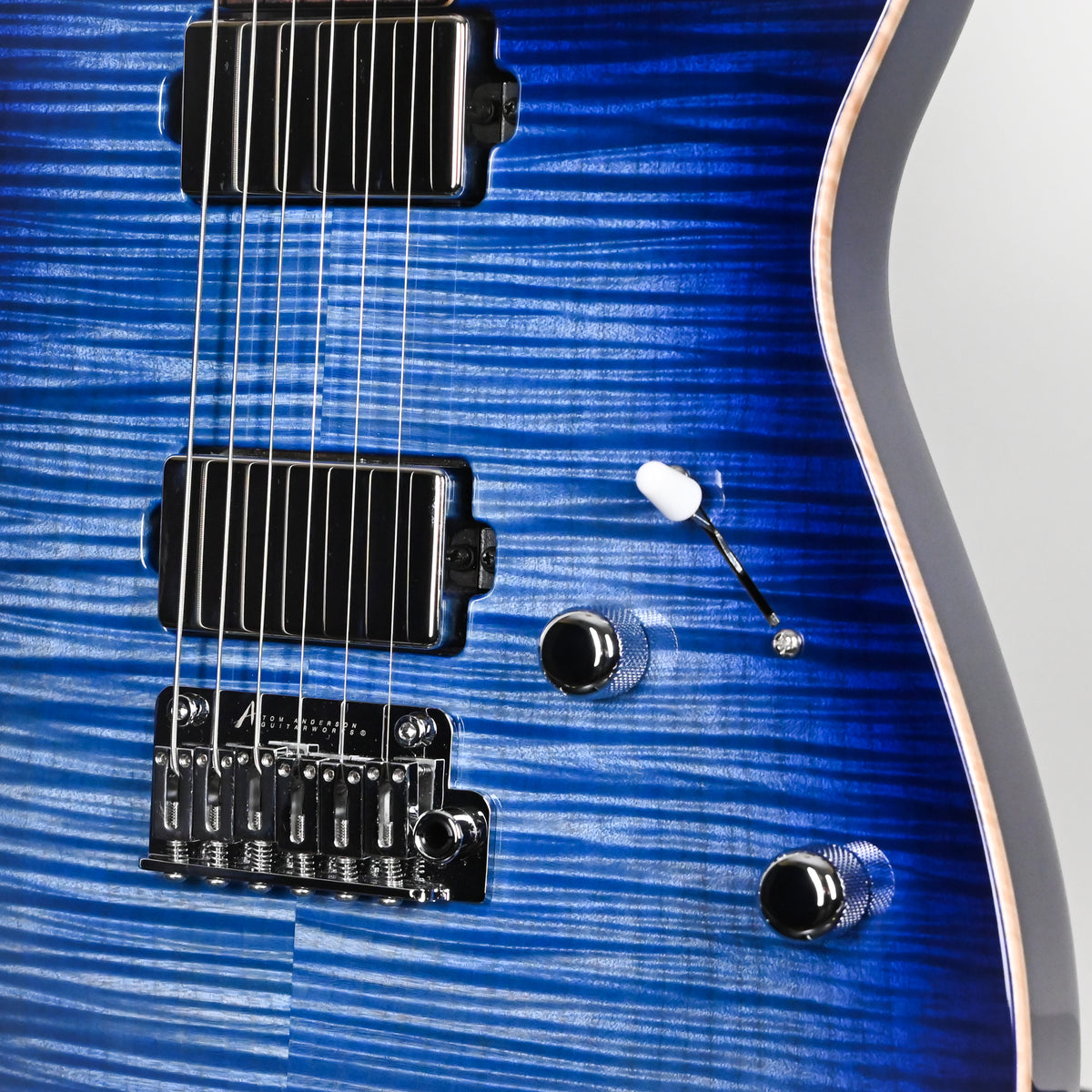 Tom Anderson Custom Angel- Jack's Pacific Blue Burst w/ Binding 2026 (09-20-26P)