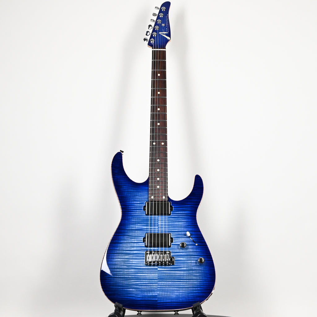Tom Anderson Custom Angel- Jack's Pacific Blue Burst w/ Binding 2026 (09-20-26P)