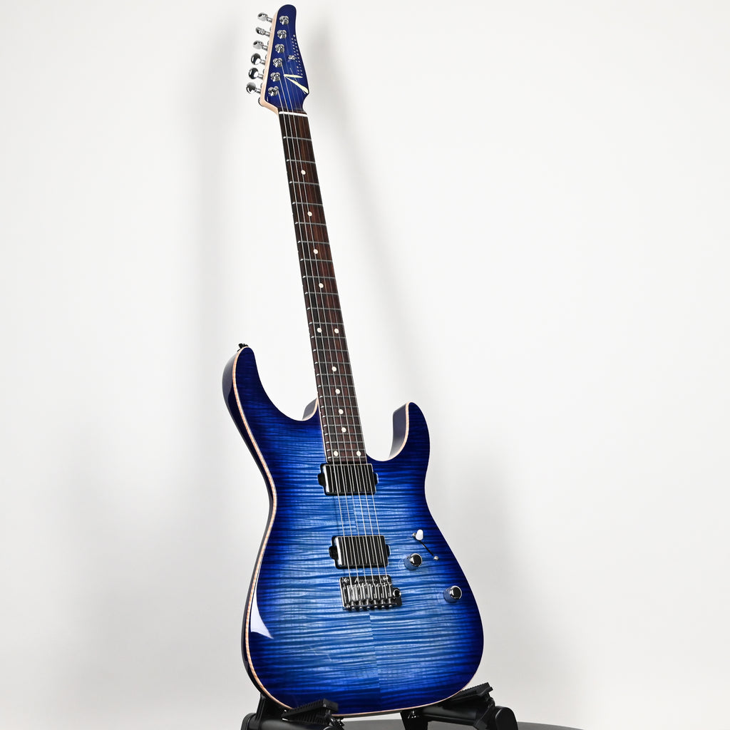 Tom Anderson Custom Angel- Jack's Pacific Blue Burst w/ Binding 2026 (09-20-26P)