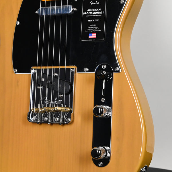 Fender American Professional II Telecaster Electric Guitar- Butterscotch Blonde 2025 (US25084901)