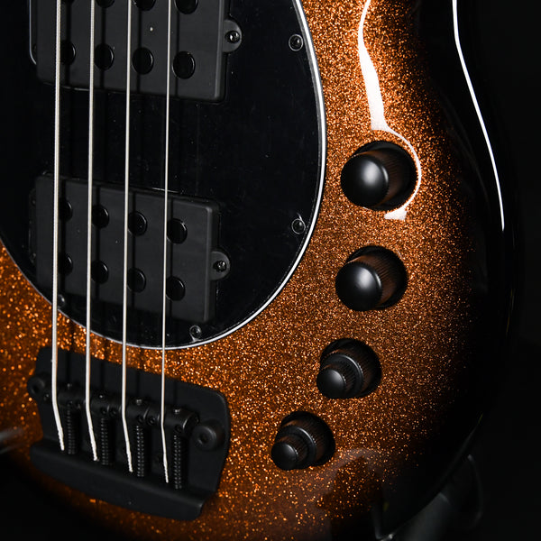 Ernie Ball Music Man Bongo 4 Bass Guitar Harvest Orange 2023 (K00386)