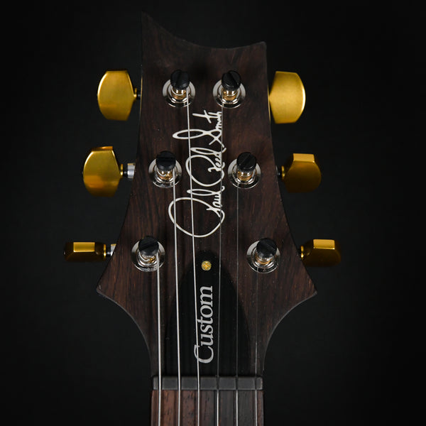 PRS Wood Library Custom 24 10 Top Stained Flame Maple Neck Brazilian Rosewood Faded Blue Jean 2023 (0359546)