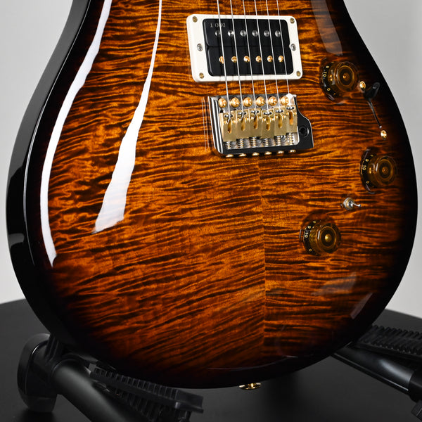 PRS Custom 24 Piezo w/ 10-Top & DMO Pickups- Black Gold Wraparound Burst 2025 (0406007)