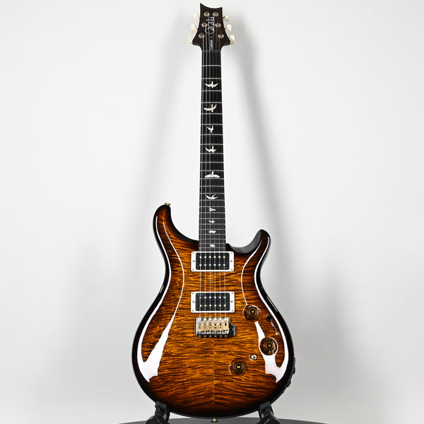 PRS Custom 24 Piezo w/ 10-Top & DMO Pickups- Black Gold Wraparound Burst 2025 (0406007)