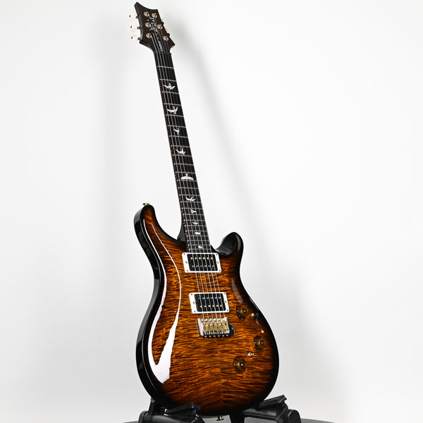 PRS Custom 24 Piezo w/ 10-Top & DMO Pickups- Black Gold Wraparound Burst 2025 (0406007)