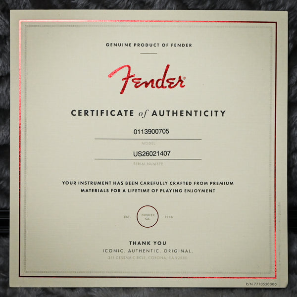 Fender American Professional II Stratocaster- Olympic White 2026 (US26021407)