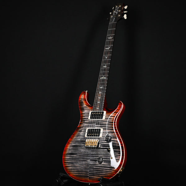 PRS Custom 24 Wood Library w/ 10-Top, Brazilian Rosewood & DMO Pickups- Charcoal Cherry Burst 2025 (0401667)