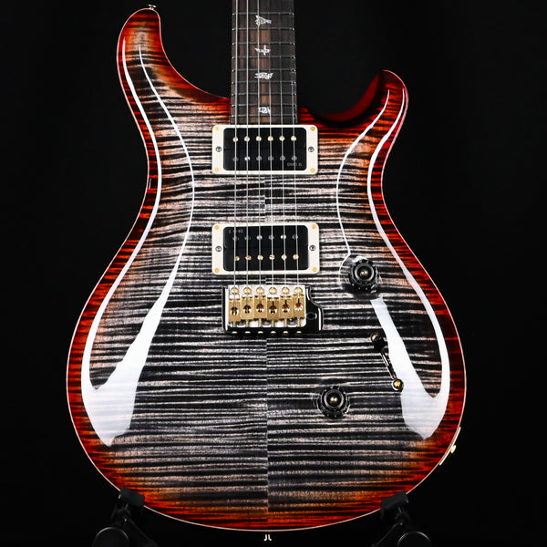 PRS Custom 24 Wood Library w/ 10-Top, Brazilian Rosewood & DMO Pickups- Charcoal Cherry Burst 2025 (0401667)