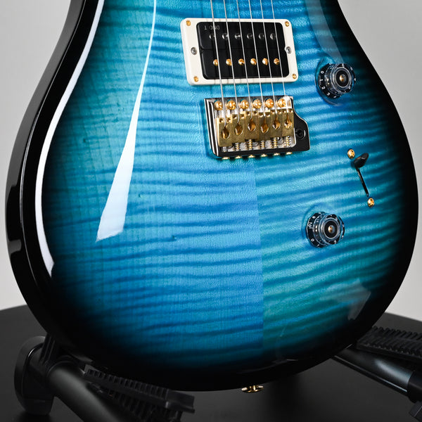 PRS Custom 24 w/ 10-Top & DMO Pickups- Carrol Blue Wraparound Smokeburst 2025 (0413469)