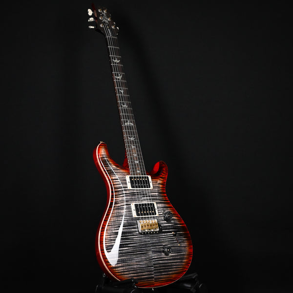 PRS Custom 24 Wood Library w/ 10-Top, Brazilian Rosewood & DMO Pickups- Charcoal Cherry Burst 2025 (0401667)