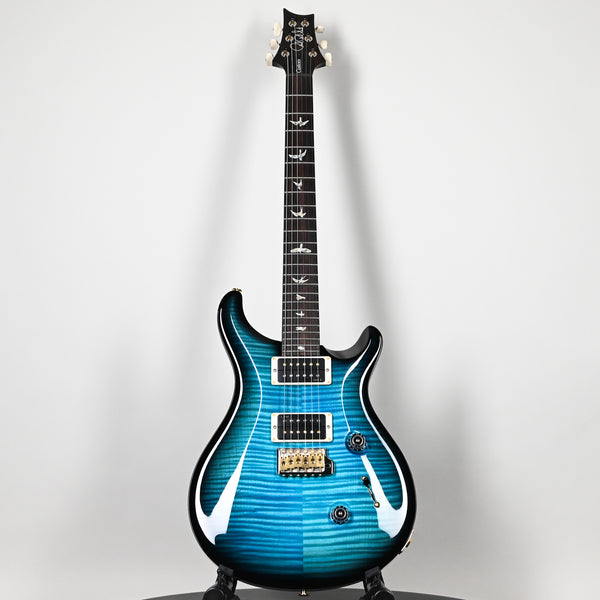 PRS Custom 24 w/ 10-Top & DMO Pickups- Carrol Blue Wraparound Smokeburst 2025 (0413469)