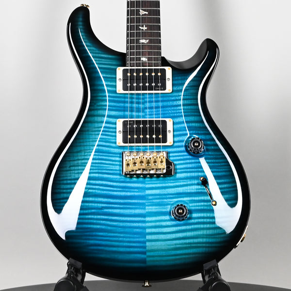 PRS Custom 24 w/ 10-Top & DMO Pickups- Carrol Blue Wraparound Smokeburst 2025 (0413469)
