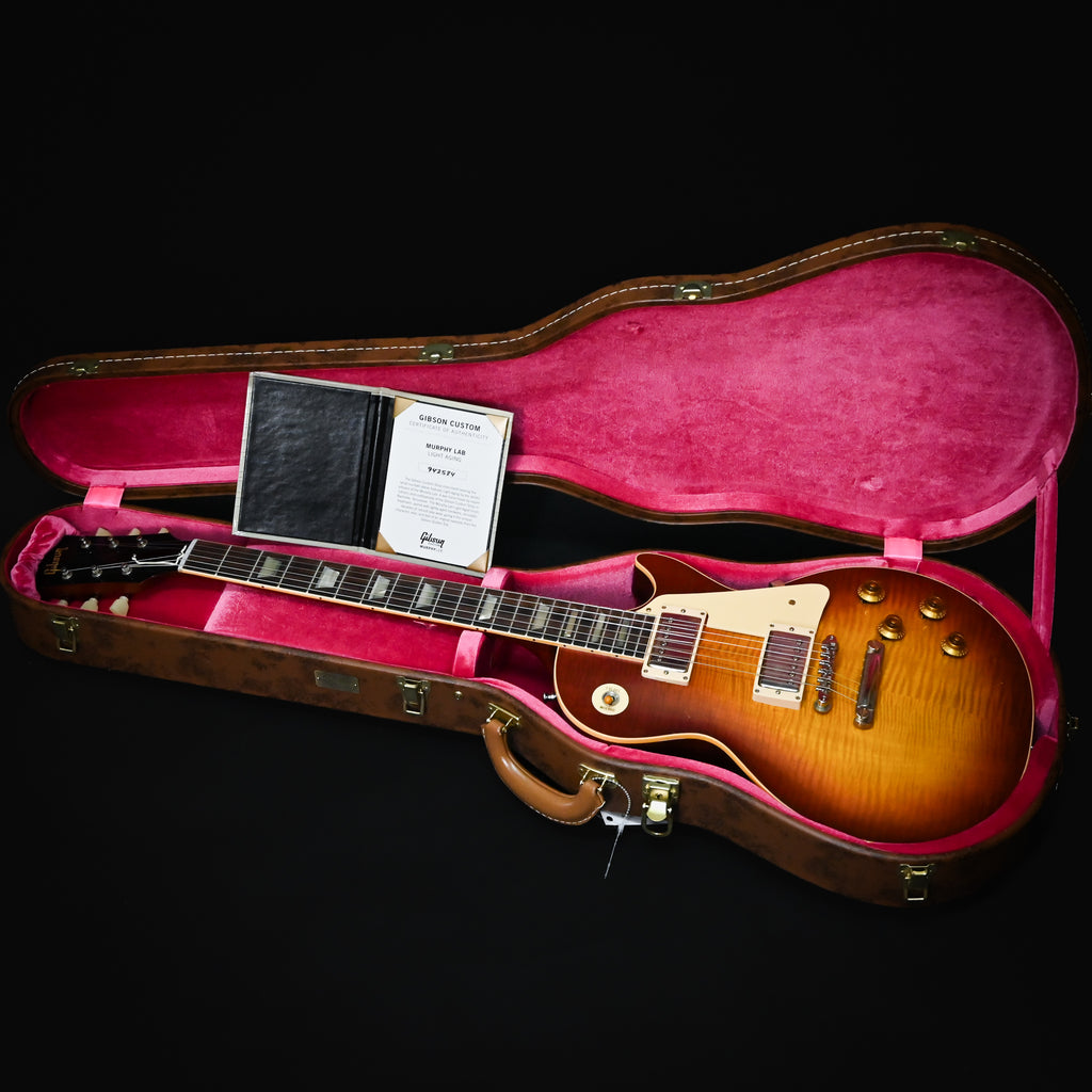 Gibson Custom 1959 Les Paul Standard Reissue Murphy Lab Light Aged- Cherry Tea Burst 2024 (942584)