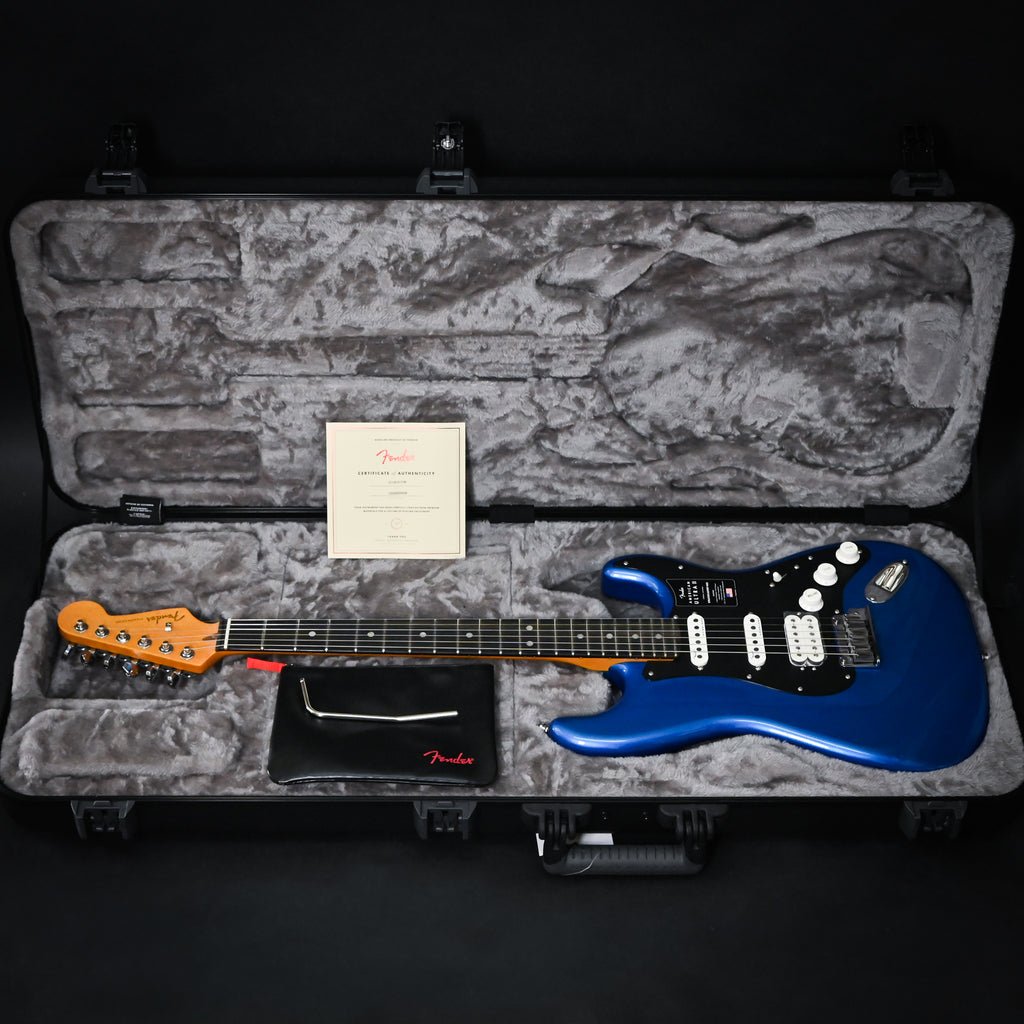Fender American Ultra II Stratocaster HSS w/ Ebony Fingerboard- Noble Blue 2026 (US26003448)