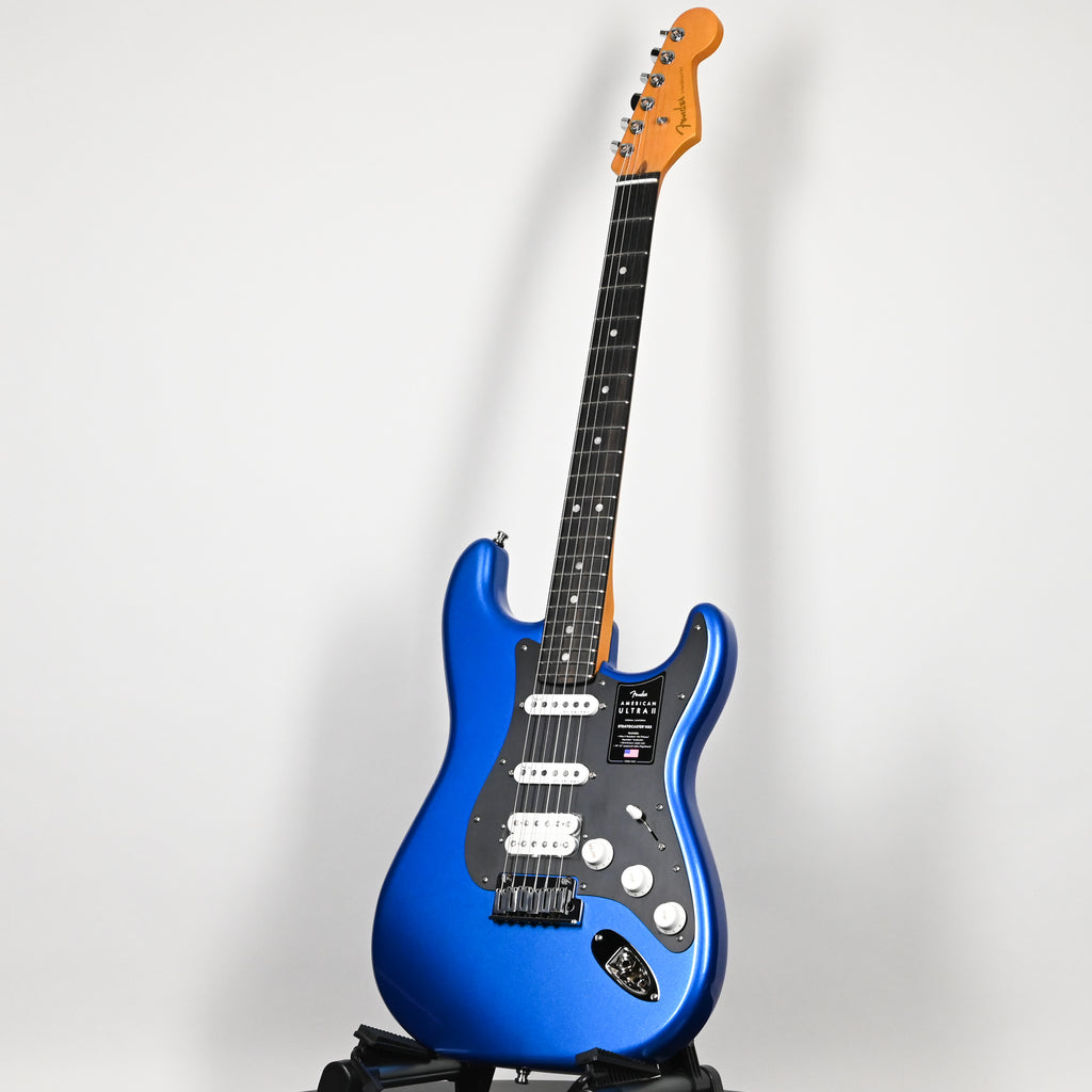 Fender American Ultra II Stratocaster HSS w/ Ebony Fingerboard- Noble Blue 2026 (US26003448)
