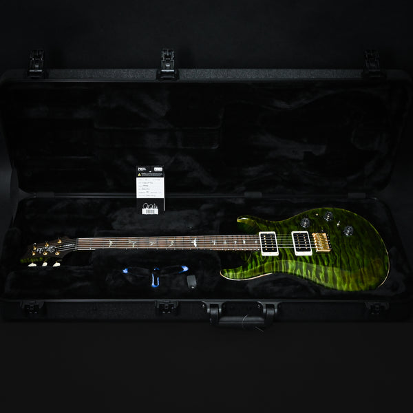 PRS Custom 24 Piezo Wood Library w/ 10-Top, Brazilian Rosewood, & DMO Pickups- Eriza Verde 2025 (0409892)