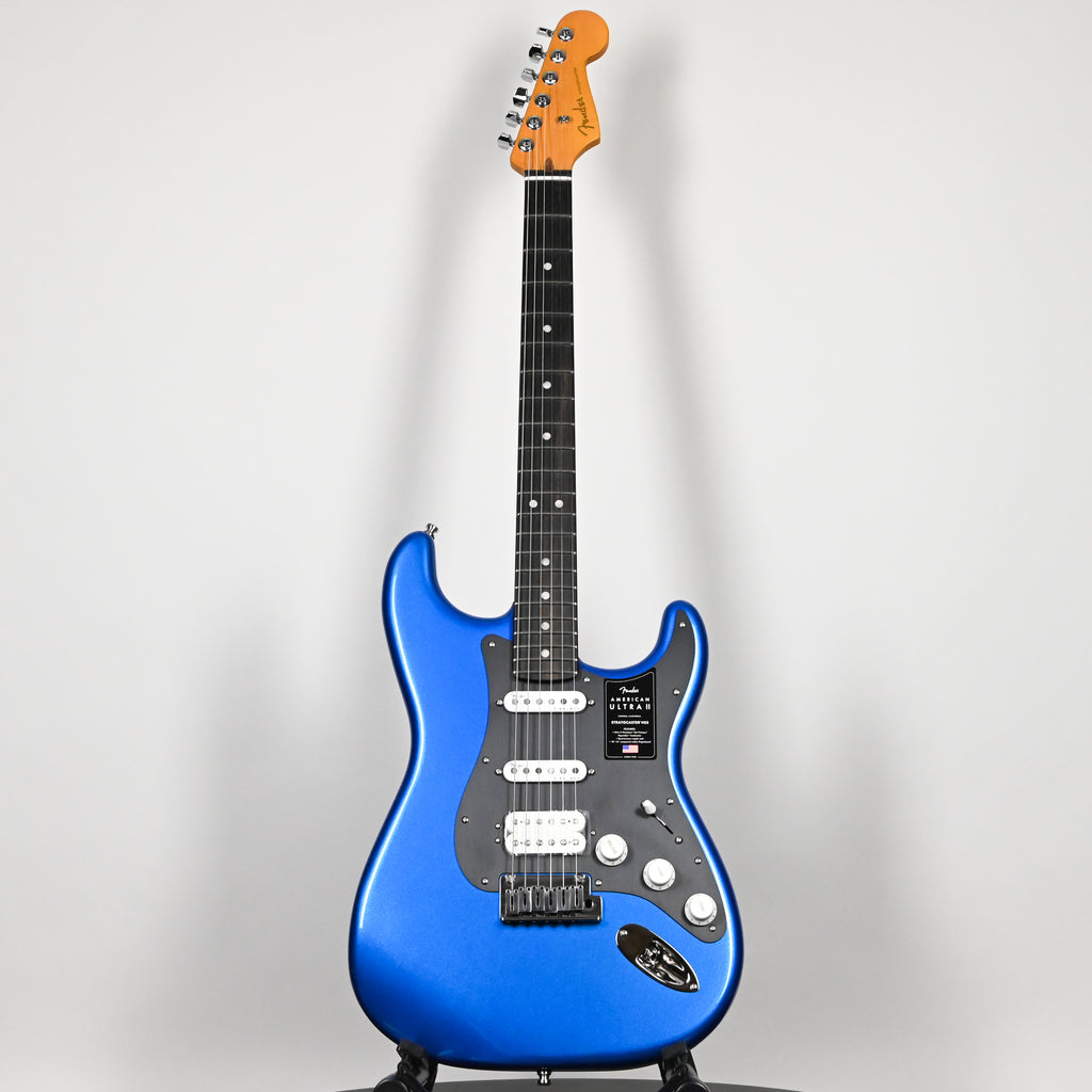 Fender American Ultra II Stratocaster HSS w/ Ebony Fingerboard- Noble Blue 2026 (US26003448)