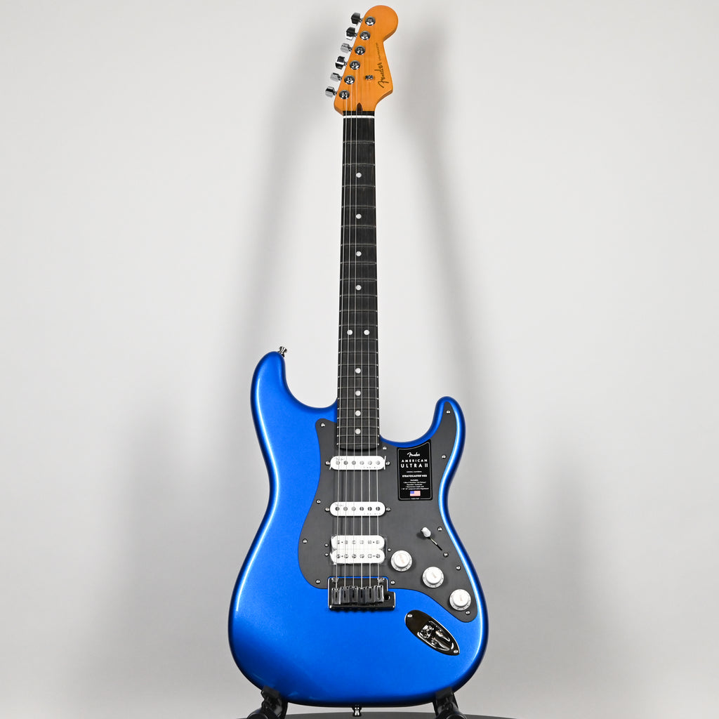 Fender American Ultra II Stratocaster HSS w/ Ebony Fingerboard- Noble Blue 2026 (US26001838)
