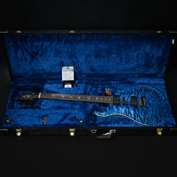 PRS Modern Eagle V Wood Library w/ 10-Top & Brazilian Rosewood Fingerboard Electric Guitar- Lake Blue 2025 (0414986)