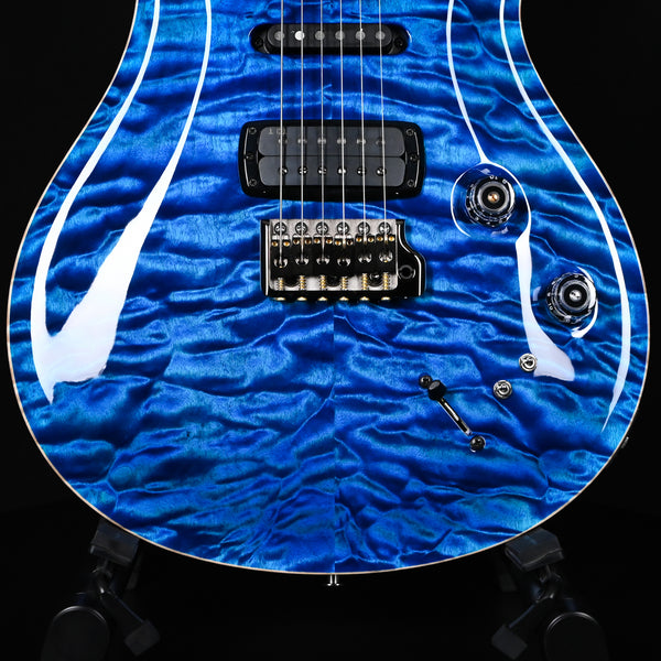 PRS Modern Eagle V Wood Library w/ 10-Top & Brazilian Rosewood Fingerboard Electric Guitar- Lake Blue 2025 (0414986)